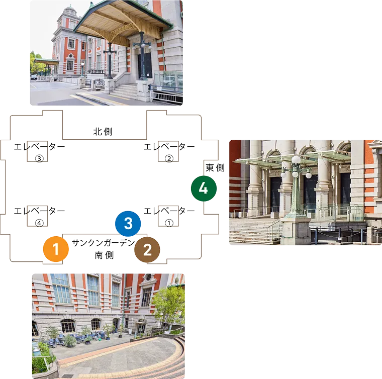 entrance
